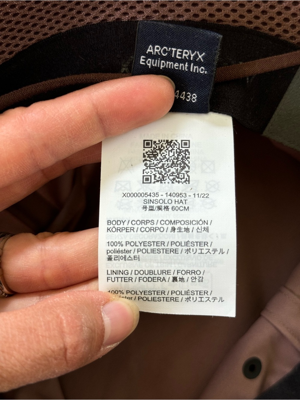 Arcteryx sinsolo hat - Picture 6 of 7